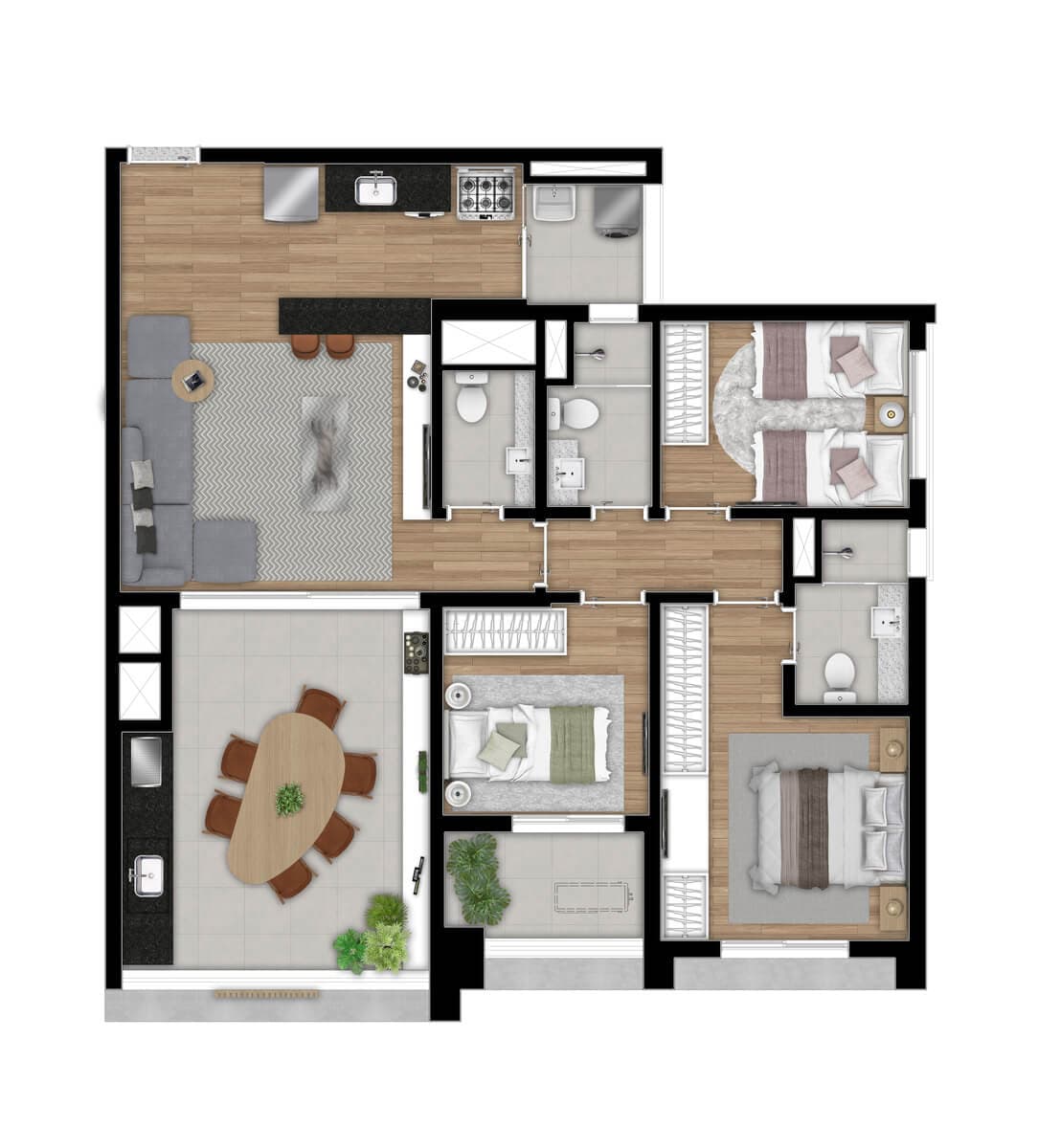 Apartamento Tipo (Padrão)