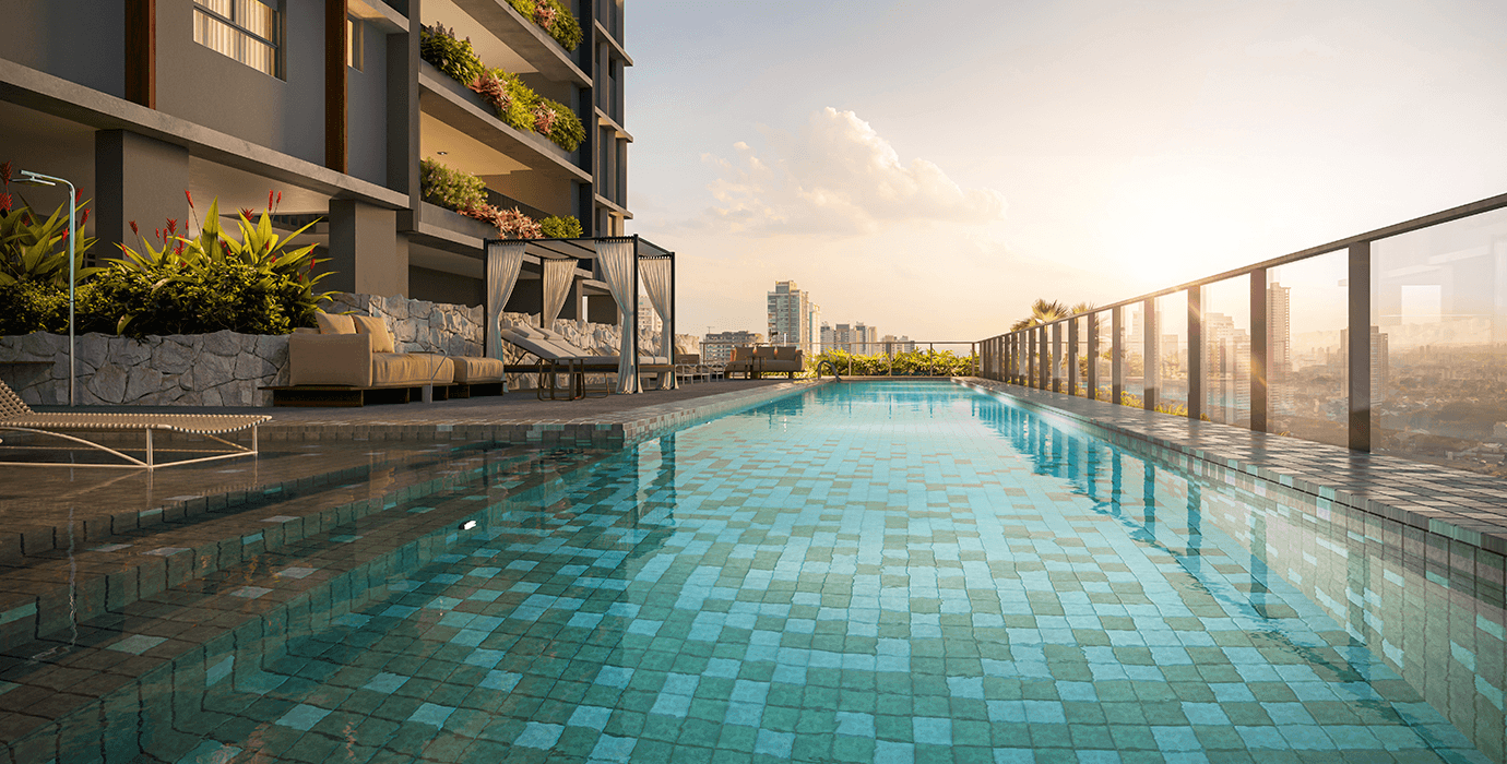Piscina elevada